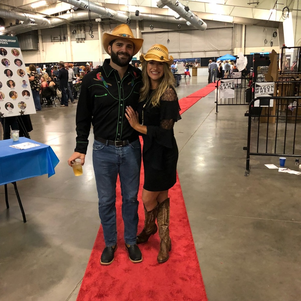 Black Western Shirt with Embroidered Details